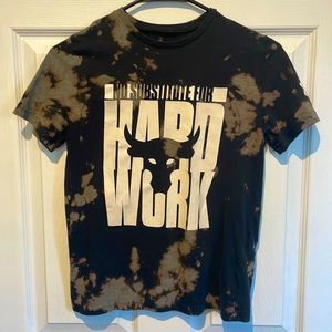 Under Armour black tie-dye shirt